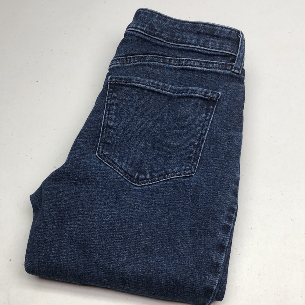 OLD NAVY FACTORY DISTRESS MID-RISE ROCKSTAR SUPER SKINNY JEANS 6/28x28 ⭐️